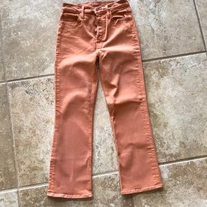 Mother The Tripper Play Date Button Fly Jeans Size 27